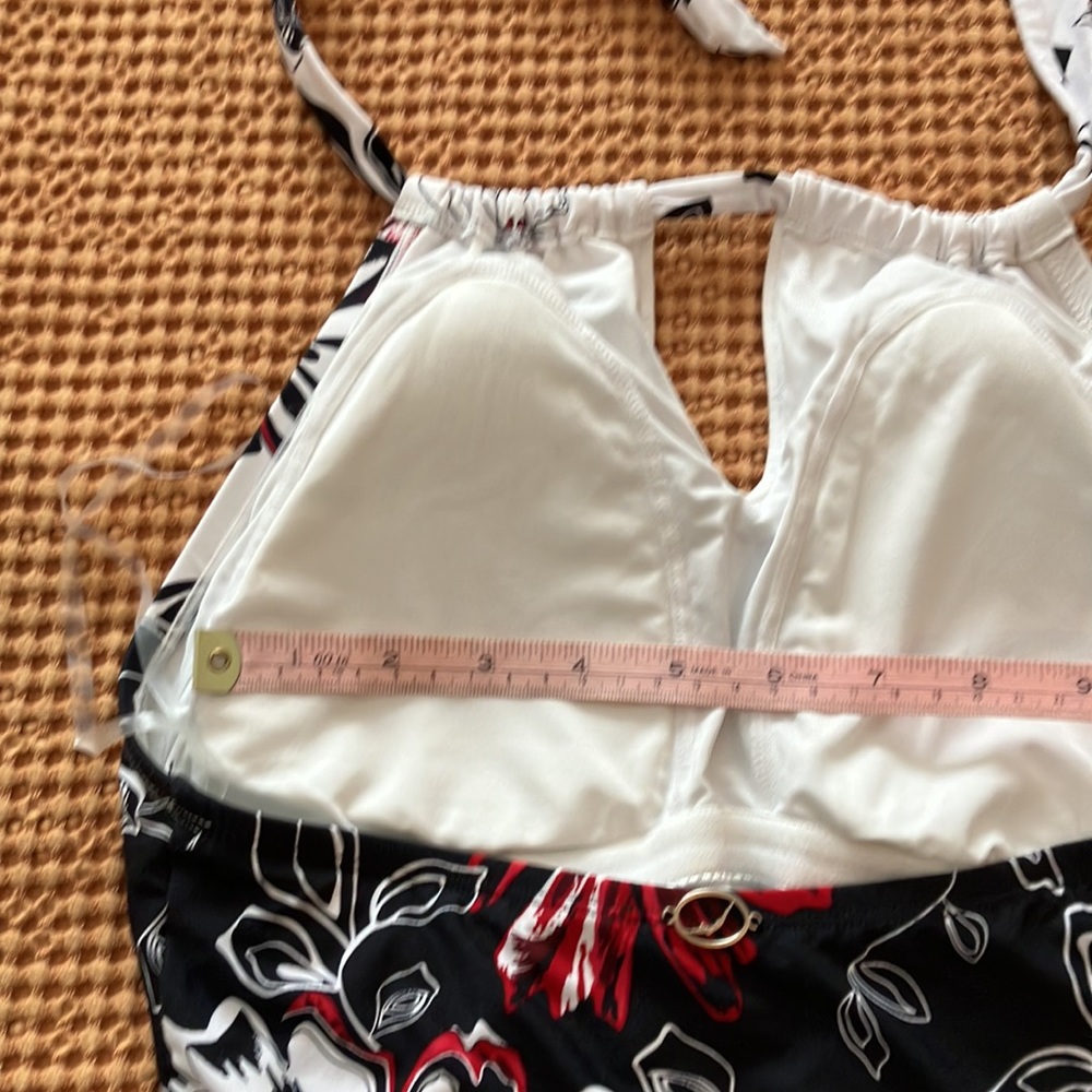 6 Jantzen Floral Print Halter swim suit - Picture 12 of 15